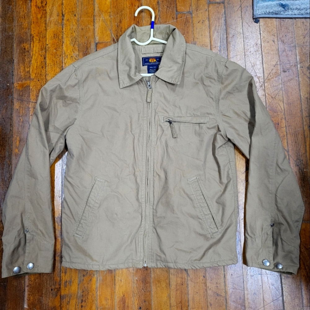 Route 66 Men's Lightweight Shirt Jacket in Khaki